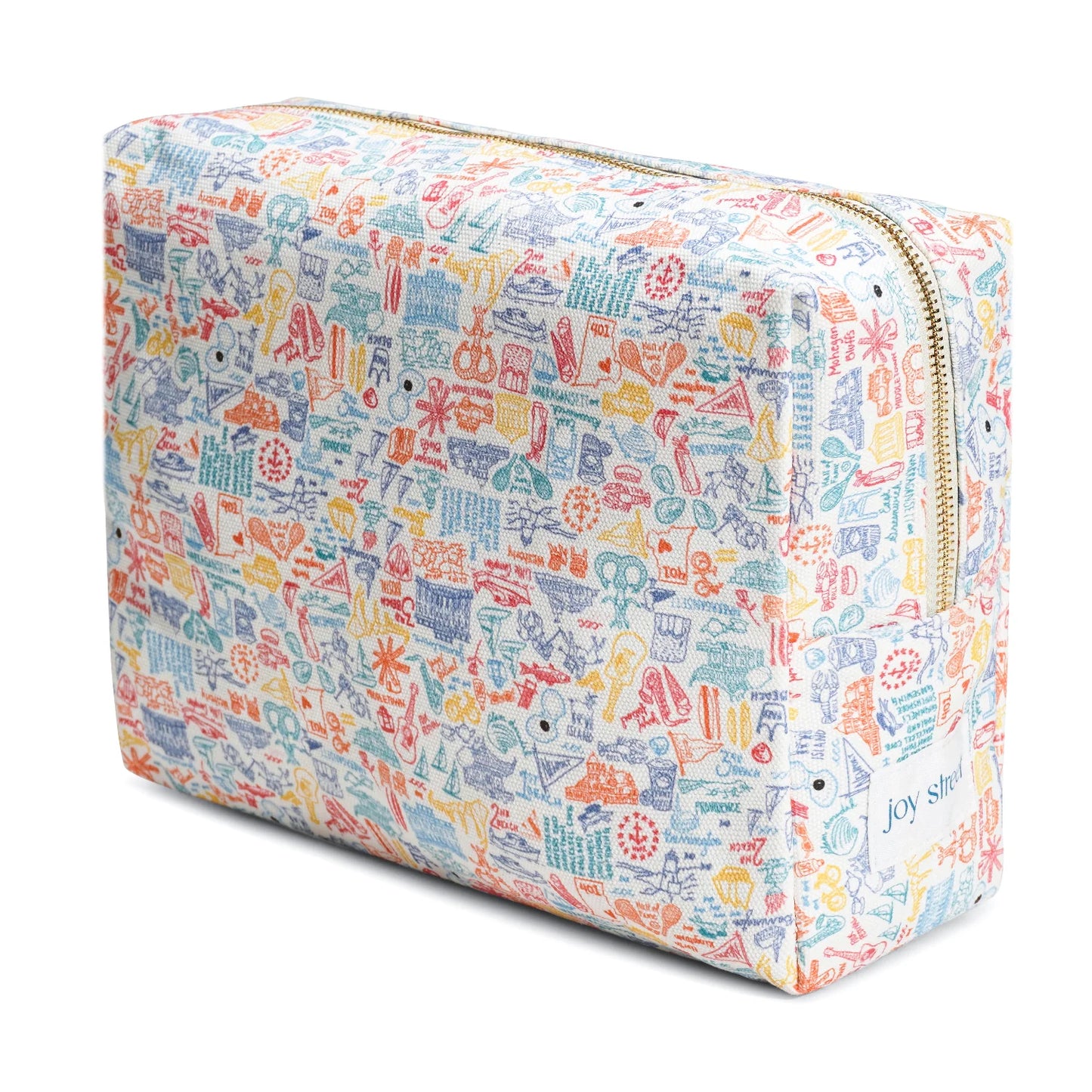 Rhode Island Large Travel Pouch