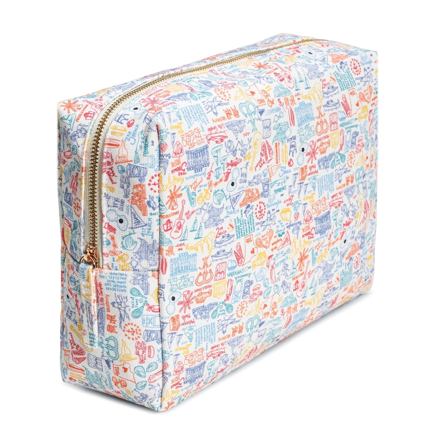 Rhode Island Large Travel Pouch