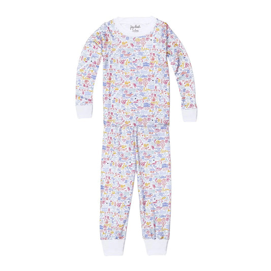Rhode Island Two Piece Kids Pajamas