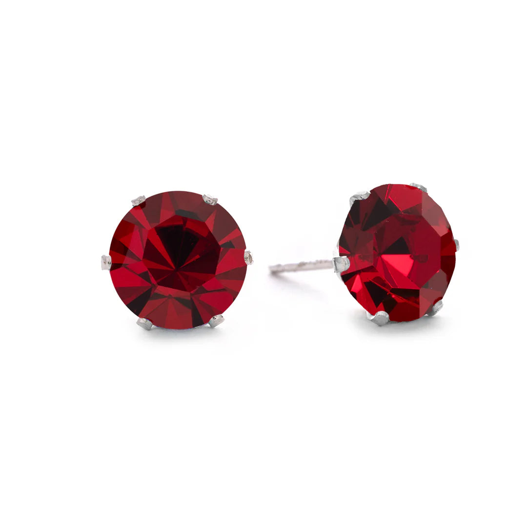Ruby Bling Earrings