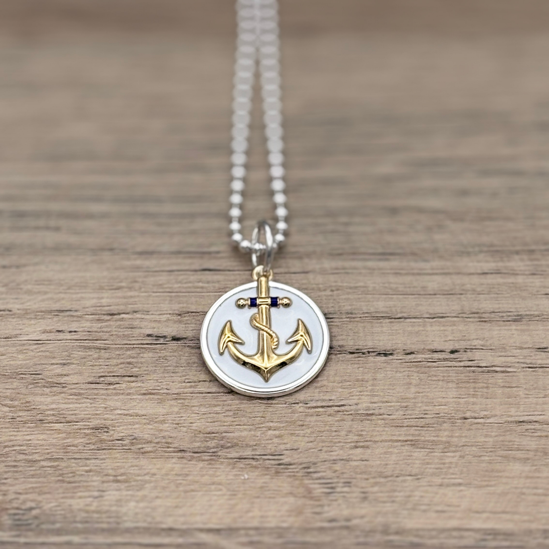 Gratitude Anchor Pendant