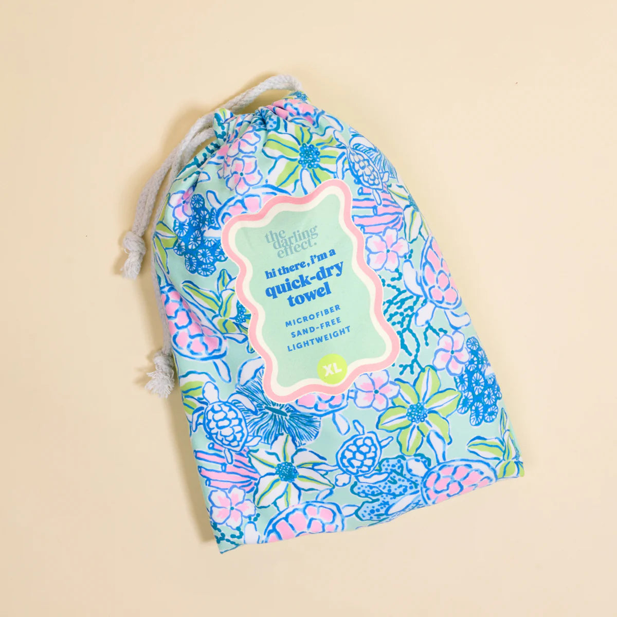 Coastal Cove XL Quick-Dry Beach Towel