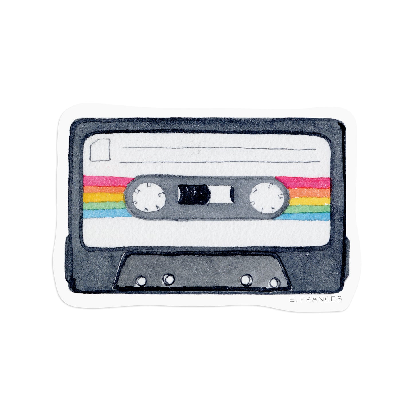 Mix Tape Sticker – SunStruck Gift Boutique