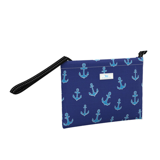 Woven Wristlet Cabana Clutch - Sailors Delight