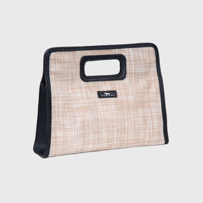 Sunset Clutch - Sand Woven