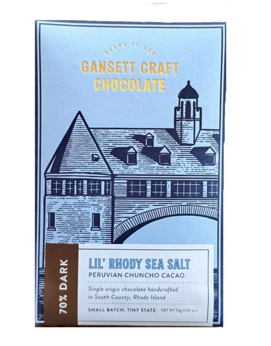Lil' Rhody Sea Salt Gansett Craft Chocolate