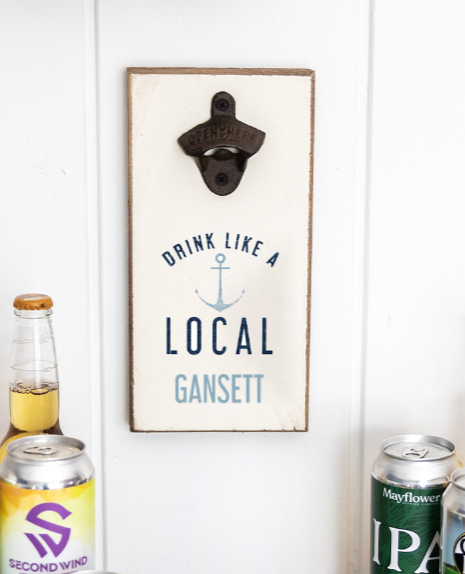 Bottle opener - Drink Like a Local - Gansett
