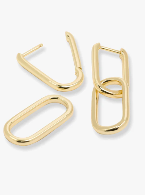 Carrie Chain Convertible Huggies Gold