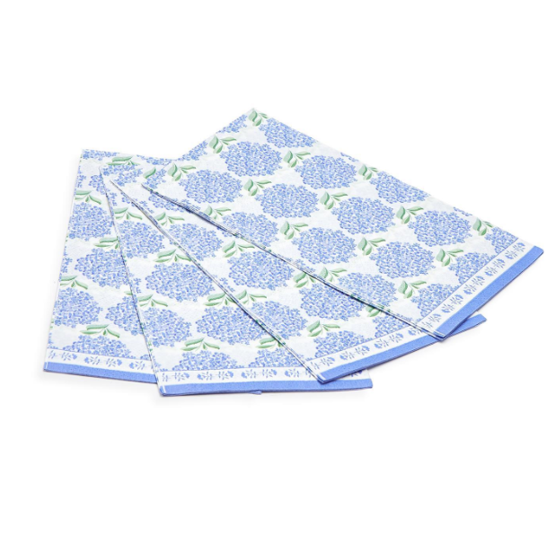 Blue Hydrangea Guest Napkins