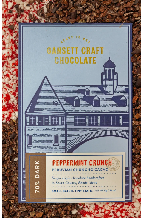 Peppermint Crunch Gansett Craft Chocolate