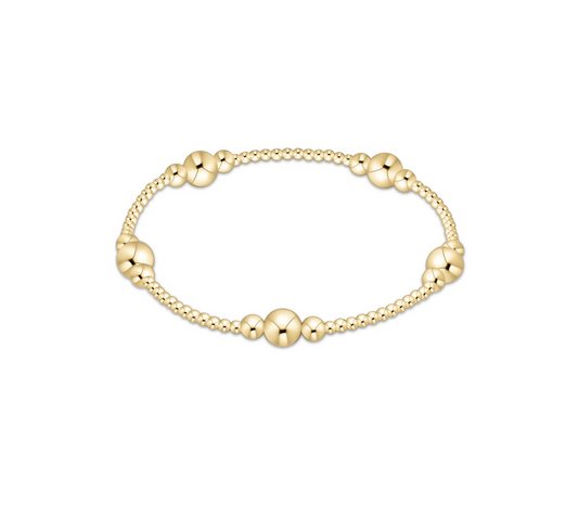 Purpose Gold 6mm Bead Bracelet