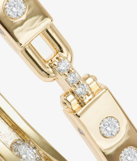 Ashley Rodeo Lock Cuff Gold 6mm