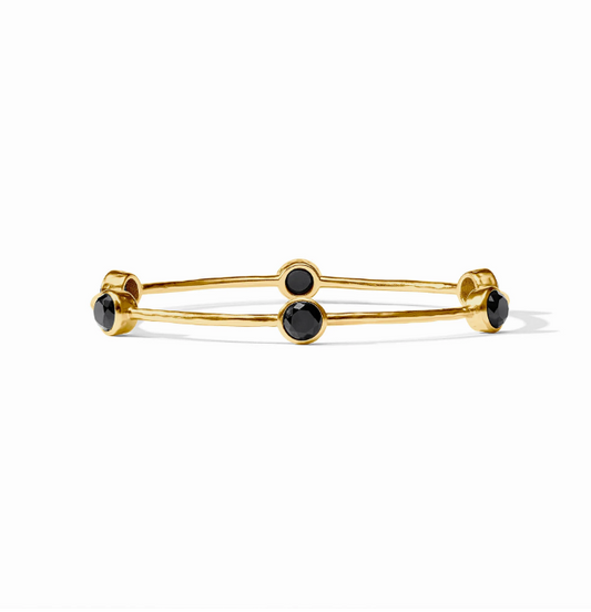 Milano Bangle Obsidian Black - Medium