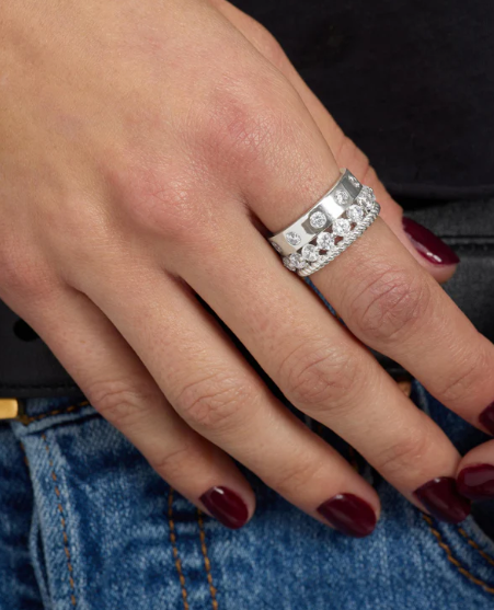 Ashley Venice Ring Silver