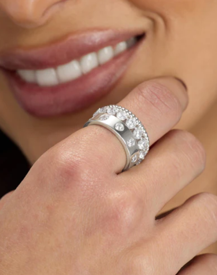 Ashley Venice Ring Silver