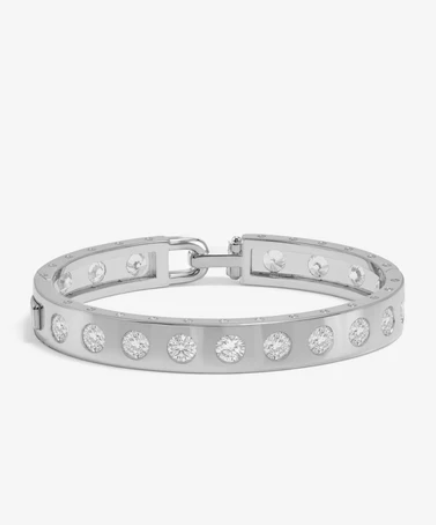 Ashley Rodeo Lock Cuff Silver 9mm
