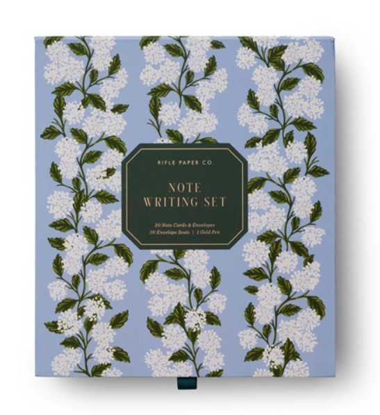 Hydrangea Note Writing Set