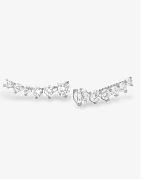 Not Your Basic Ear Crawler Silver