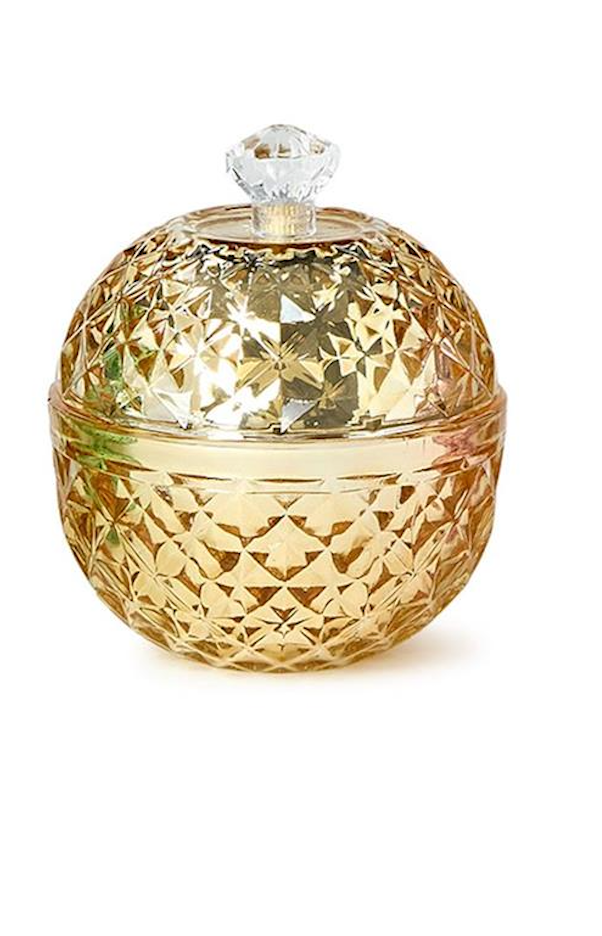 Shimmer Metallic Glass Candle