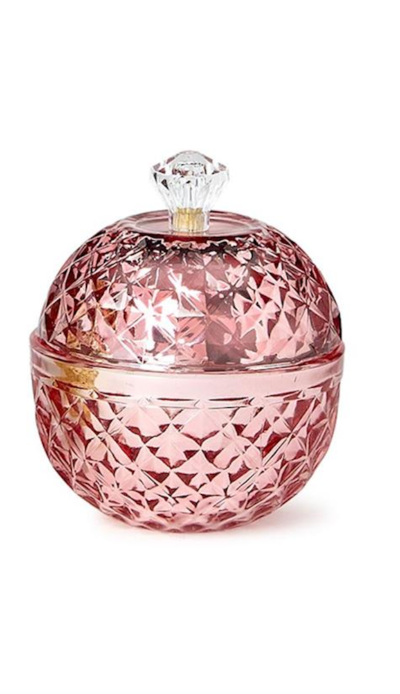 Shimmer Metallic Glass Candle