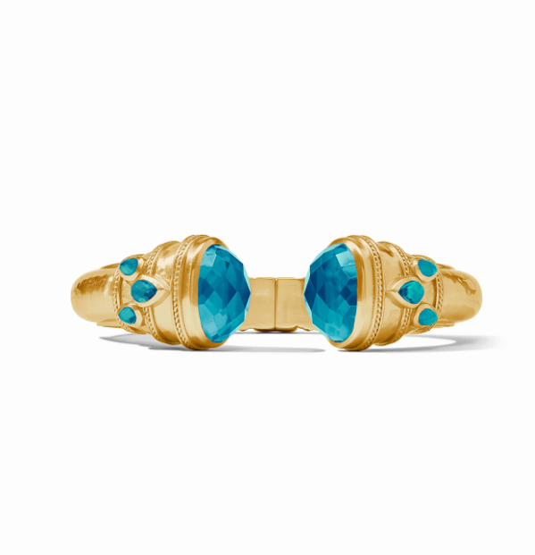 Cannes Cuff Iridescent London Blue