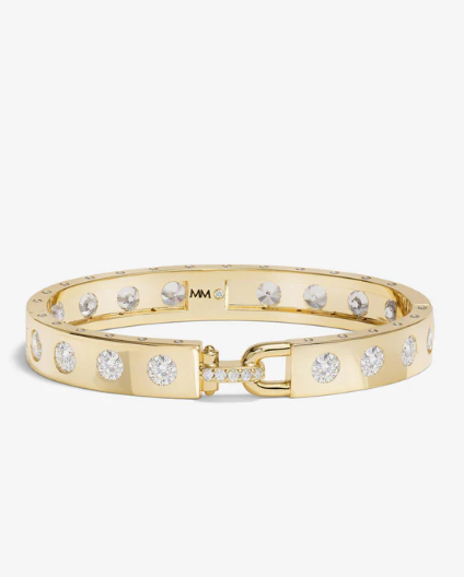 Ashley Rodeo Lock Cuff Gold 9mm