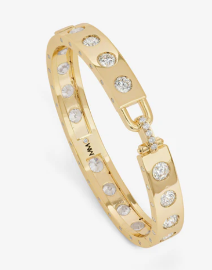 Ashley Rodeo Lock Cuff Gold 9mm