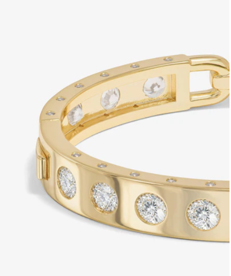 Ashley Rodeo Lock Cuff Gold 9mm