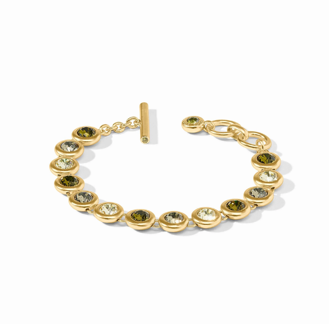 Rainbow Tennis Bracelet Champagne Radiance