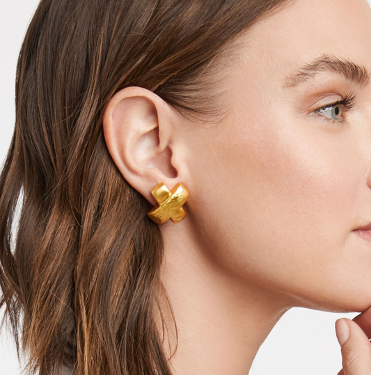 Catalina X Gold Earrings