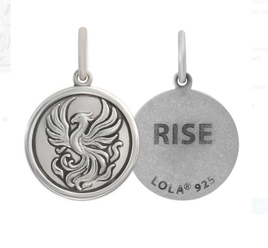 Pheonix Pendant Silver