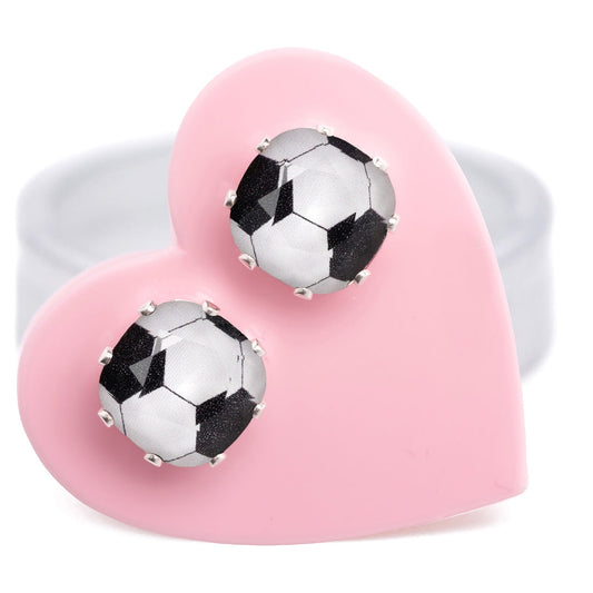 Score Mini Cushion Earrings