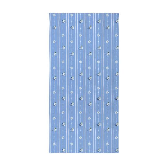 Quick Dry Waffle Weave Beach Towel w/ Matching Carrying Case, Hydrangea