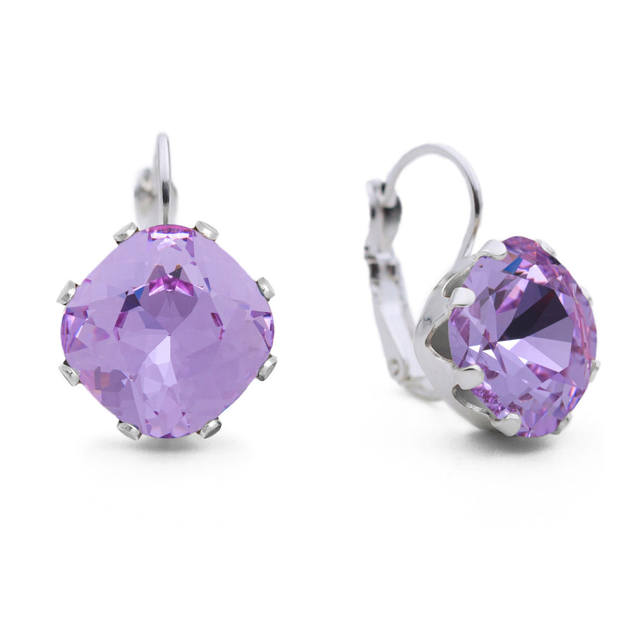 Tanzanite Leverback Earrings