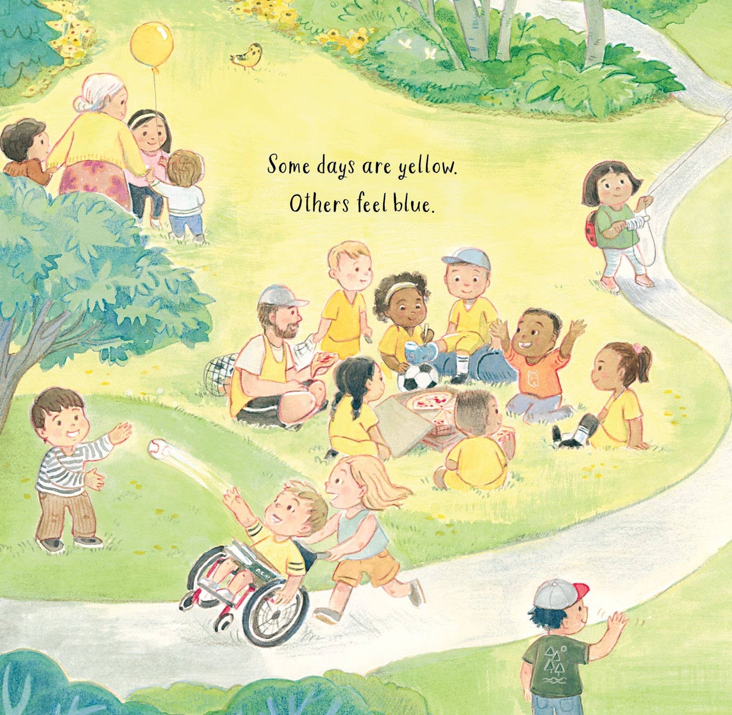 Some Days Are Yellow Picture Book