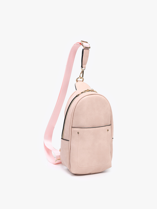 Adjustable Sling Bag - Mauve