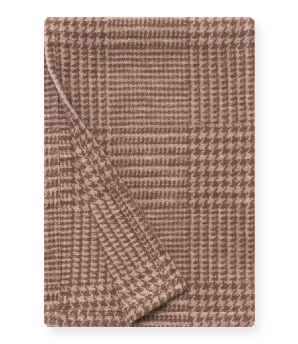 Katama Plaid Chocolate Shawl