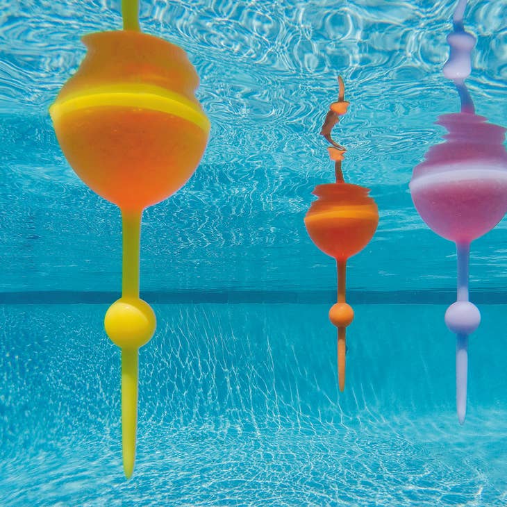 The Beach Glass Floating Acrylic Glass