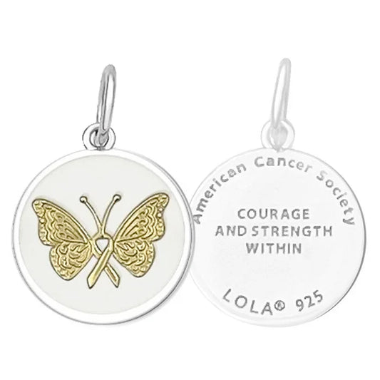 American Cancer Society Hope Butterfly Silver