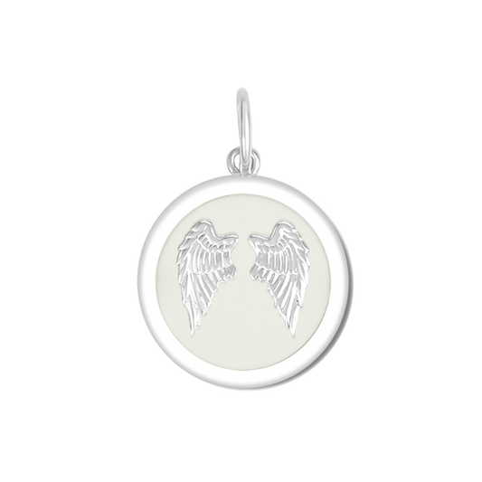 Angel Wings Fly Silver Pendant