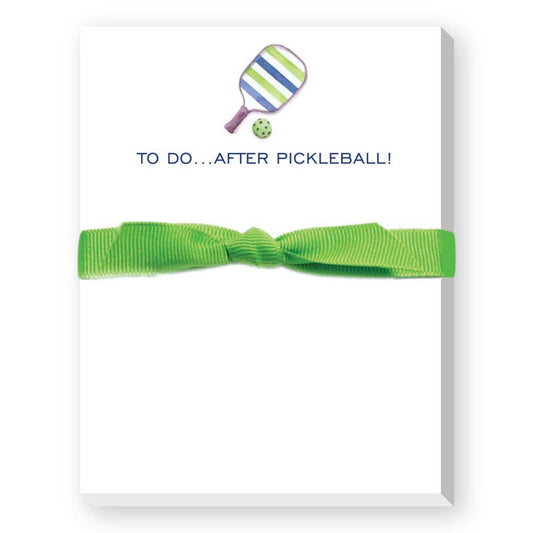 To Do After Pickleball Mini Notepad