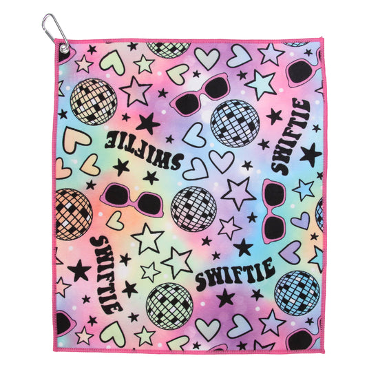 Hippie Swiftie Sports Towel for Backpack, Bag, etc.