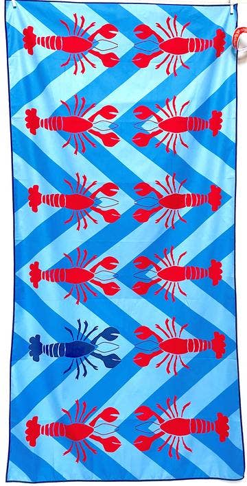 You're My Lobster Beach Towel