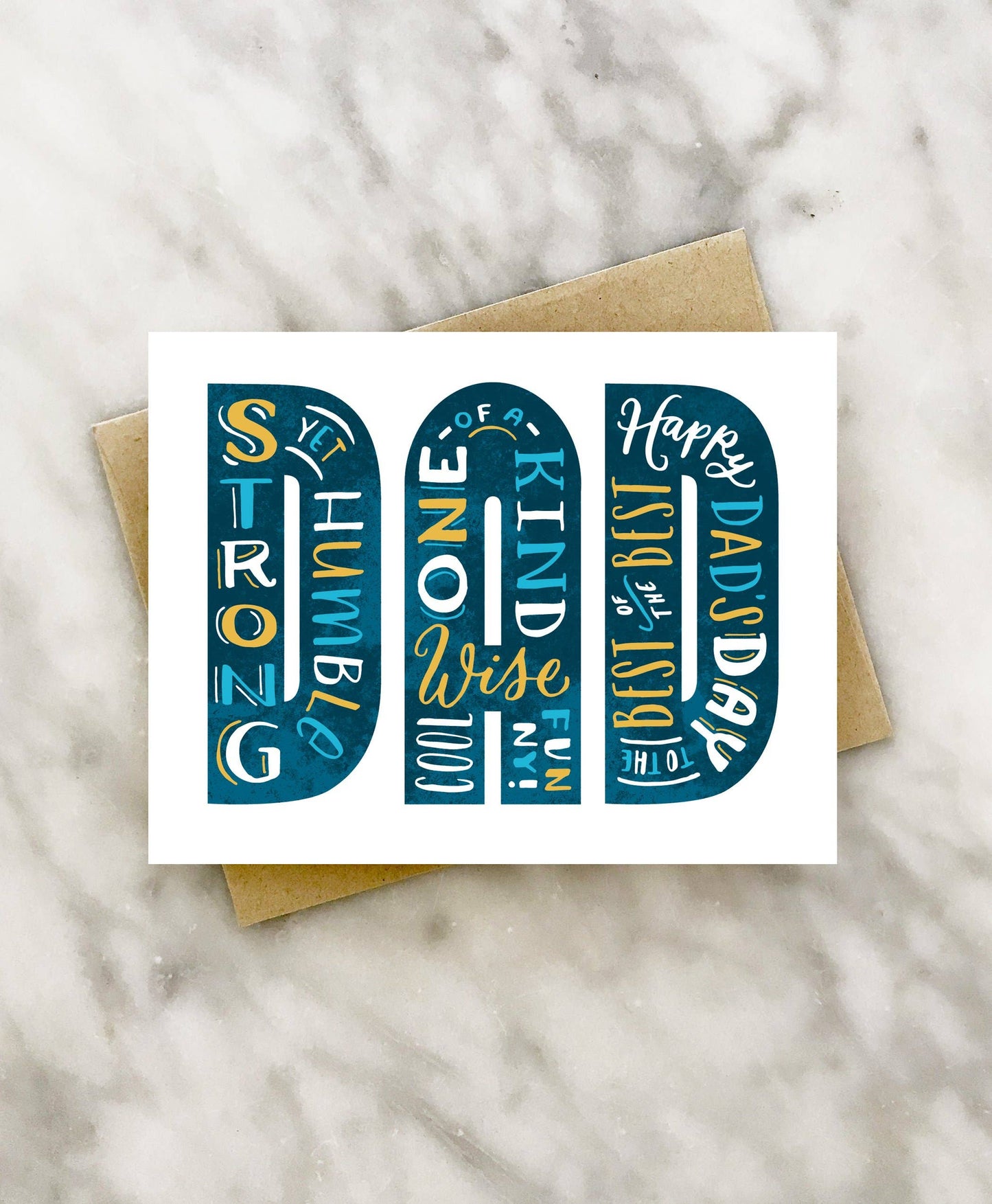 Happy dad's day father's day card