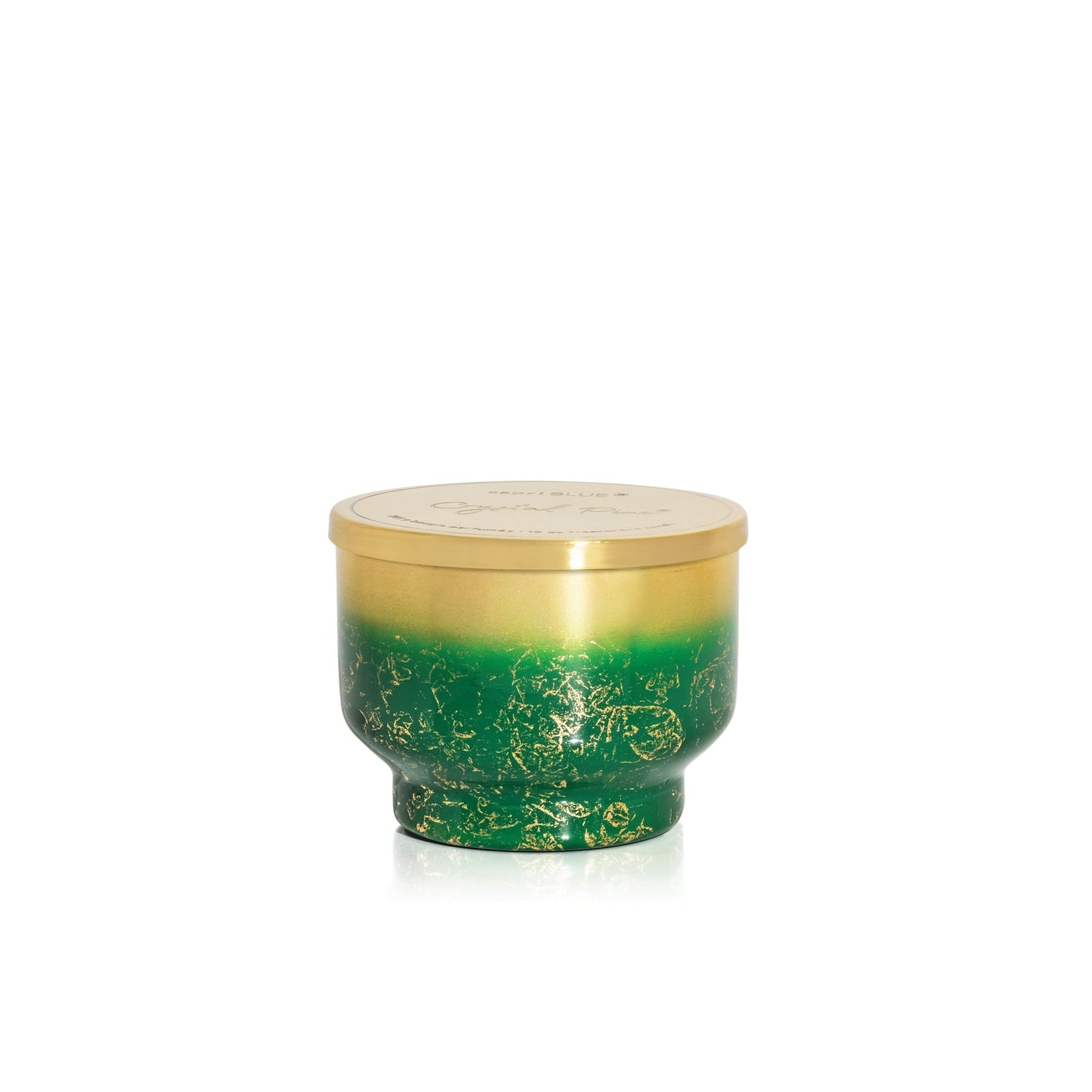 Capri Blue Crystal Pine Glimmer Signature Inverted Jar Soy Candle, 10oz