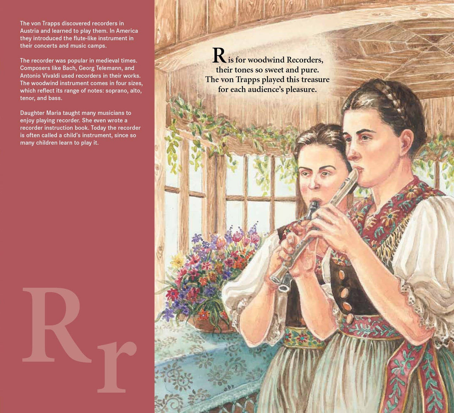 V is for von Trapp: A Musical Family Alphabet Picture Book