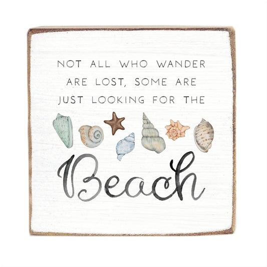Just Looking For The Beach Block Sign | Beach Decor
