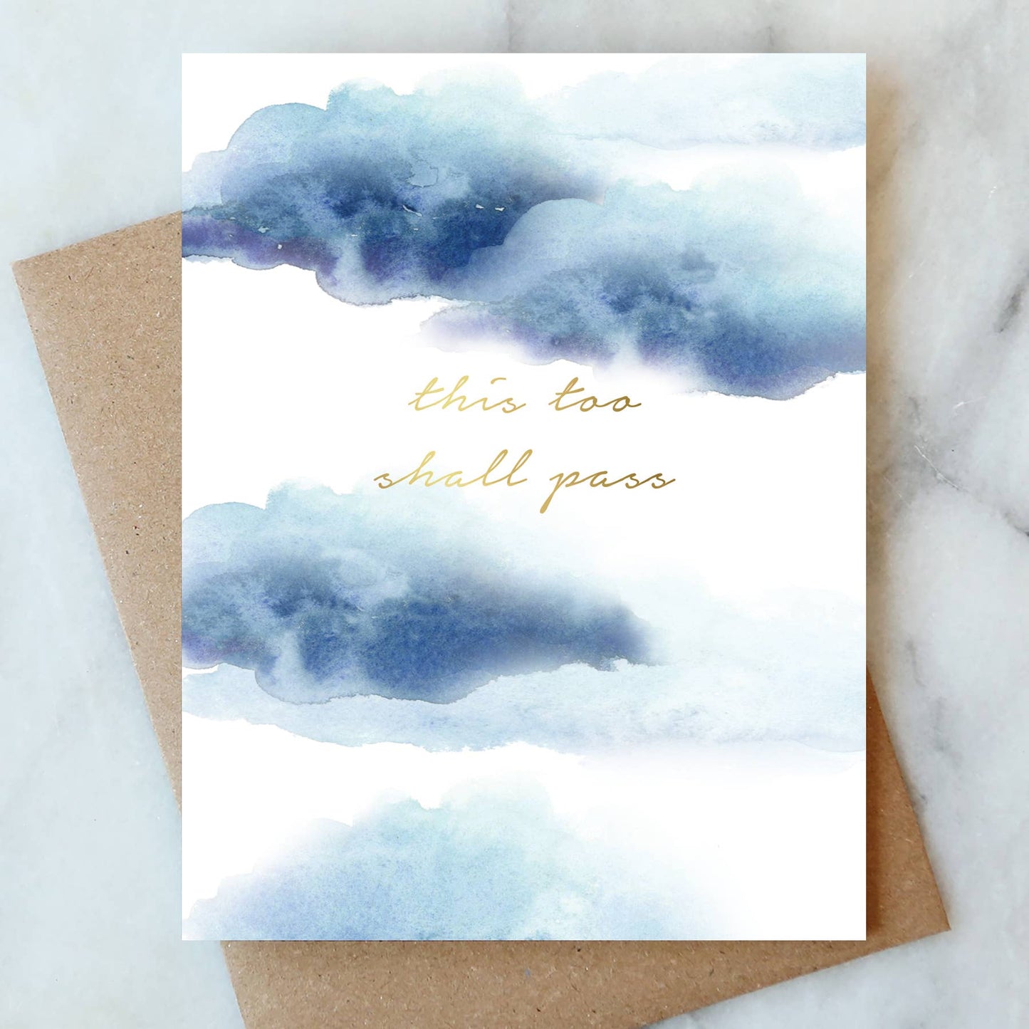 Cloudy Sympathy Greeting Card | Sympathy & Condolence