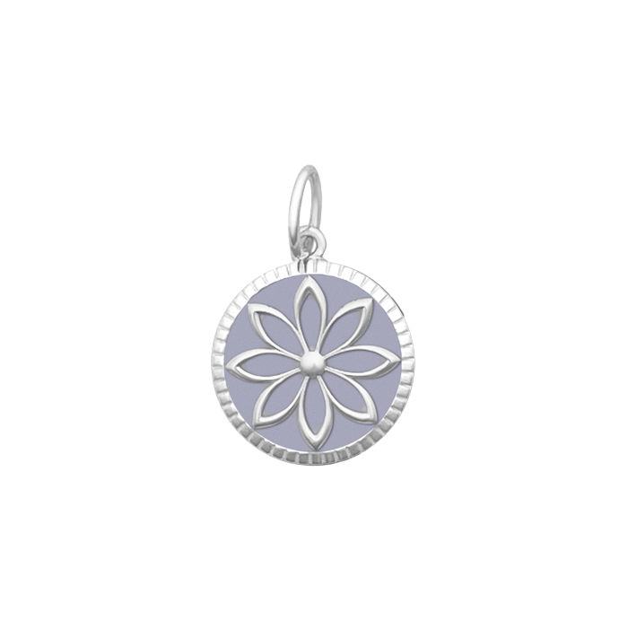 Daisy Silver Pendant