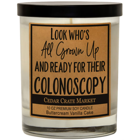 Look Who Is Ready For Their Colonoscopy Candle
